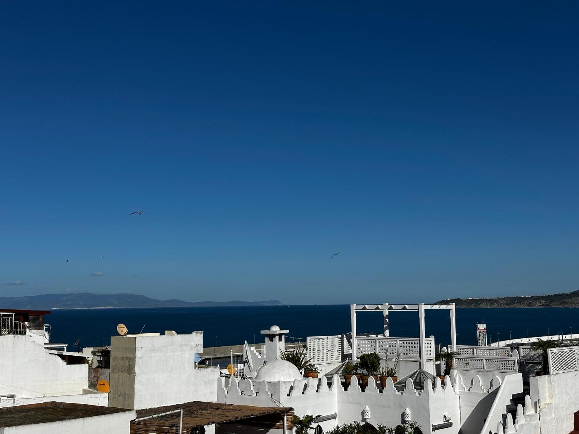 Вилла House With Sea View In Kasbah Танжер Экстерьер фото