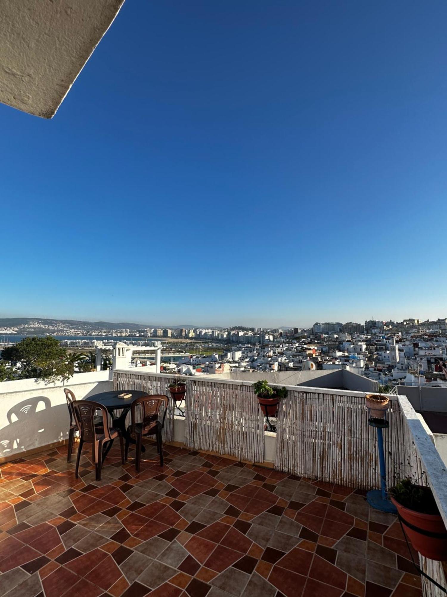 Вилла House With Sea View In Kasbah Танжер Экстерьер фото