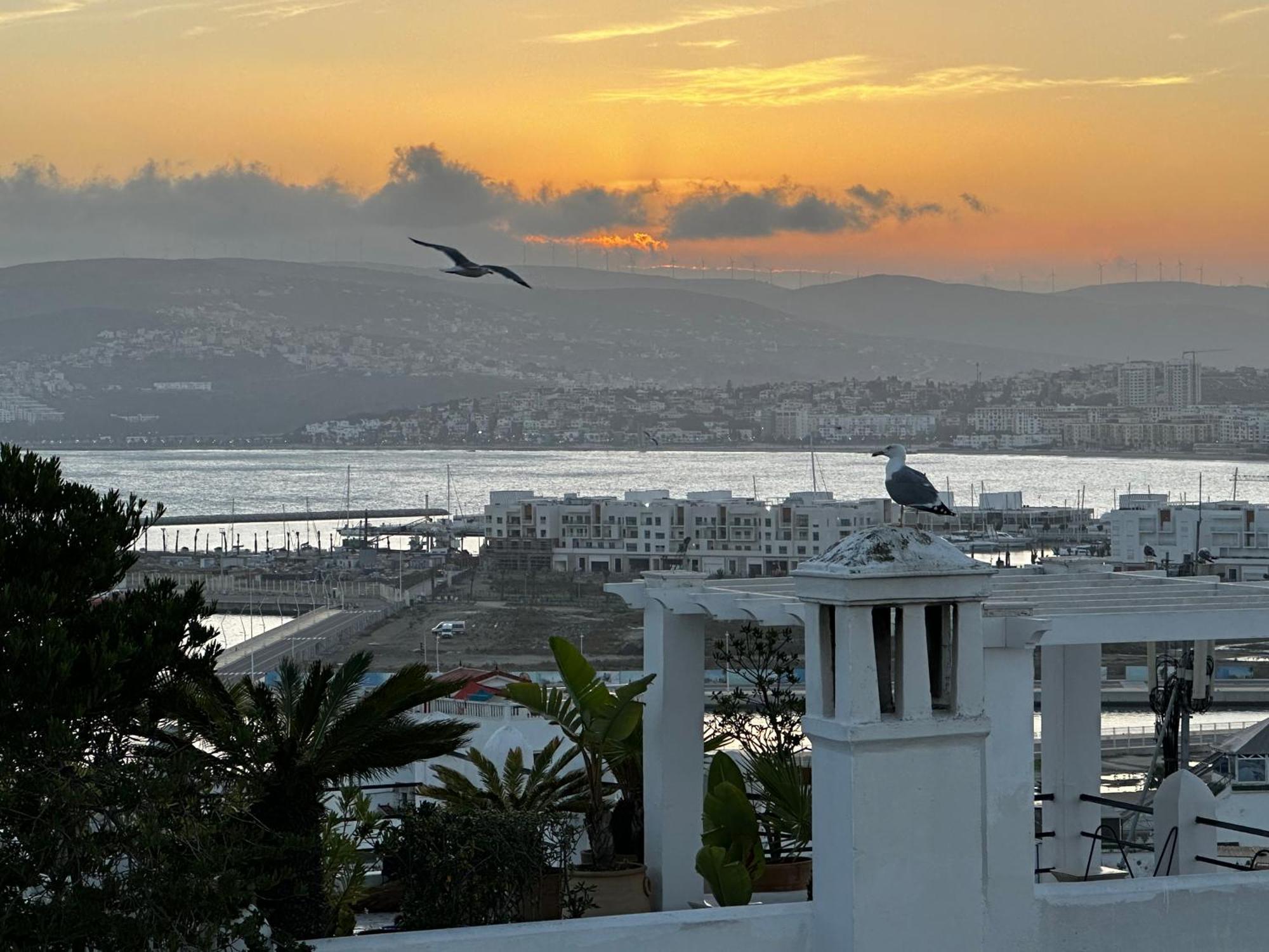 Вилла House With Sea View In Kasbah Танжер Экстерьер фото